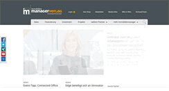 Desktop Screenshot of immobilienmanager.de